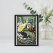 Marina und der Drache Postkarte (Stehend Vorderseite)