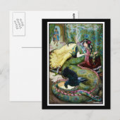 Marina und der Drache Postkarte (Vorne/Hinten)