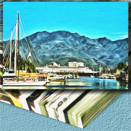 Marina Vallarta 0946 Art Leinwanddruck