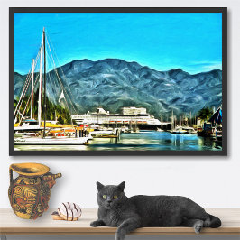 Marina Vallarta 0946 Art Print Poster