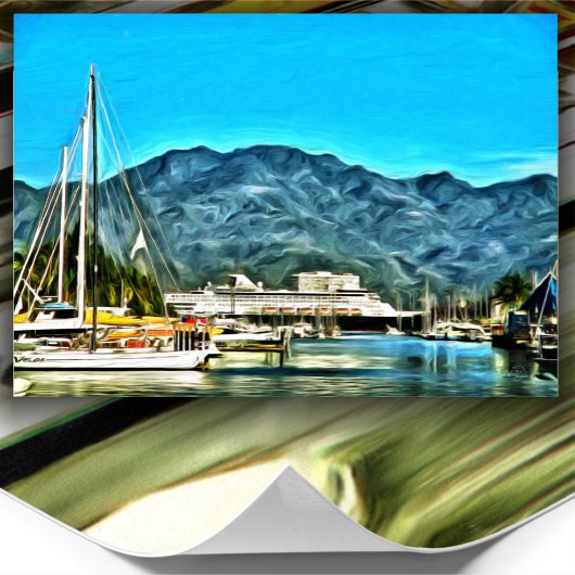 Marina Vallarta 0946 Art Print Poster