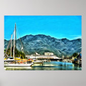 Marina Vallarta 0946 Art Print Poster (Vorne)