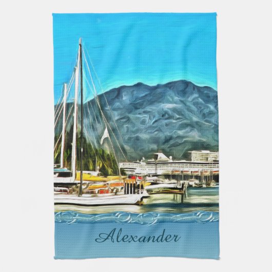 Marina Vallarta 0946 Geschirrtuch (Vertikal)