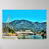 Marina Vallarta 0946 Kunstprint Poster (Vorne)