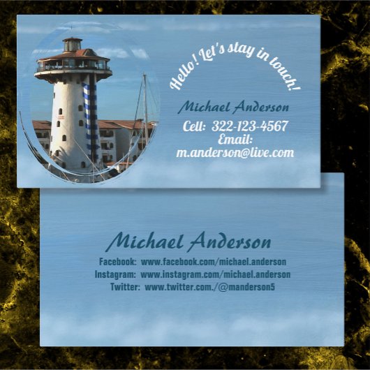 Marina Vallarta 0948 Telefonnummerkarte