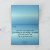 Marina Vallarta Happy Vatertag 0946 Dankeskarte (Innenseite)