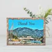 Marina Vallarta Vielen Dank 0946 Dankeskarte (Stehend Vorderseite)