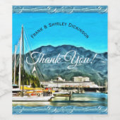 Marina Vallarta Vielen Dank 0946 Weinetikett (Einzelnes Label)