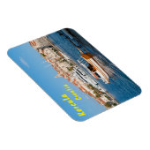 Marina von Korcula - Dalmatien, Kroatien Magnet (Rechte Seite)