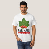 Marinara Recht in 50 Staaten Basil und Tomaten T-Shirt (Vorne ganz)