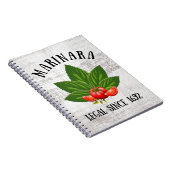 Marinara Recht seit 1692 Basil Blätter Tomaten Notizblock (Rechte Seite)