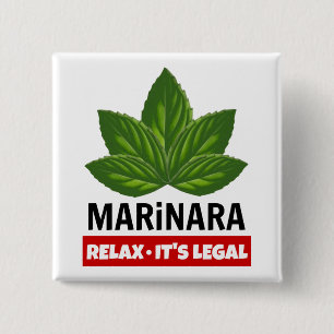 Marinara Relax Es ist rechtliche Basilika Blätter  Button