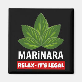 Marinara Relax Es ist rechtliche Basilika Blätter Magnet