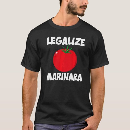 Marinara Tomato Sauce Legalisierung Männer Frauen T-Shirt (Vorderseite)