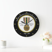 MARINE 1 STAR / DESERT SHIELD & STORM GROßE WANDUHR (Zuhause)