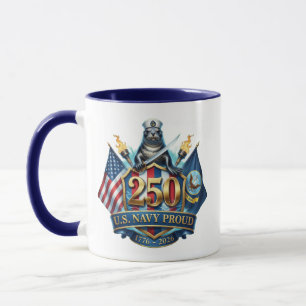 Marine 250. Jubiläums-Kaffeetasse Tasse