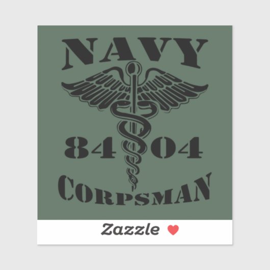 Marine 8404 OD Aufkleber (Blatt)