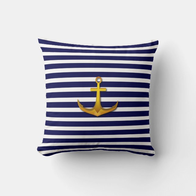Marine-Amerikaner MoJo Kissen (Vorderseite)