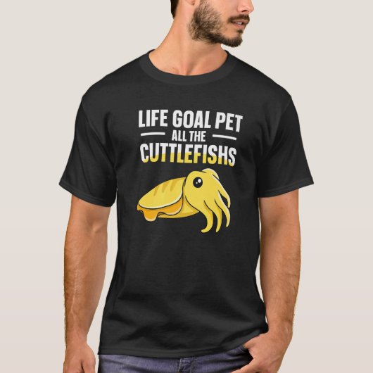 Marine Animals Cuttlefish for a Cuttlefish 3 T-Shirt (Vorderseite)