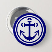 Marine-Anker Button (Vorne & Hinten)