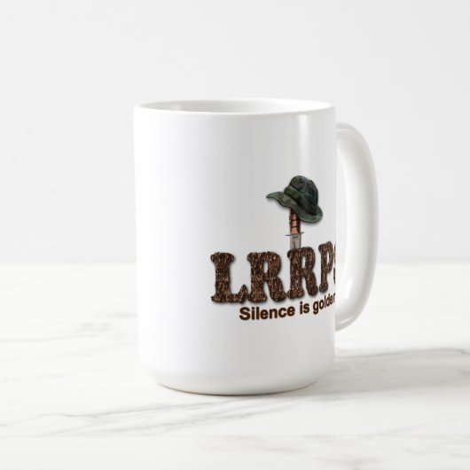 Marine-Armeemarine Luftwaffe Lrp Lrps Scharfschütz Kaffeetasse (VorderseiteRechts)