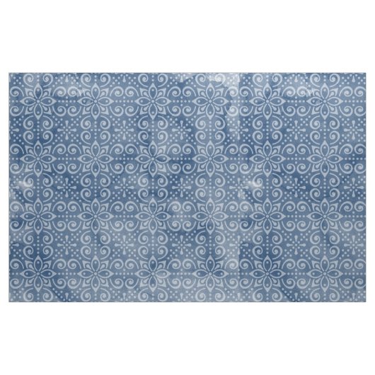 Marine-Batik-Gewebe Stoff (Fat Quarter (45,7 x 55,9 cm))