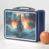 Marine Battleship Metall Brotdose (Beispiel)