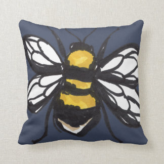 Marine-bescheidenes Hummel-Kissen Kissen