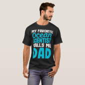 Marine Biologist Dad Marine Biology T-Shirt (Vorne ganz)