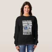 Marine Biologist Nailed It Hammerhead Shark Ocean  Sweatshirt (Vorne ganz)
