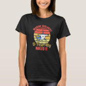 Marine Biologist O Fish Ally Nailed It Ocean Stud T-Shirt (Vorderseite)