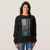 Marine Biologist US Flag Marine Biology_1 Sweatshirt (Vorne ganz)