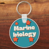Marine Biology Schlüsselanhänger (Rückseite)