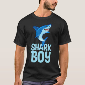 Marine Biology Shark Cute Shark Boy T-Shirt