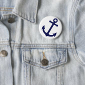 Marine-Blau-Anker Button (Beispiel)