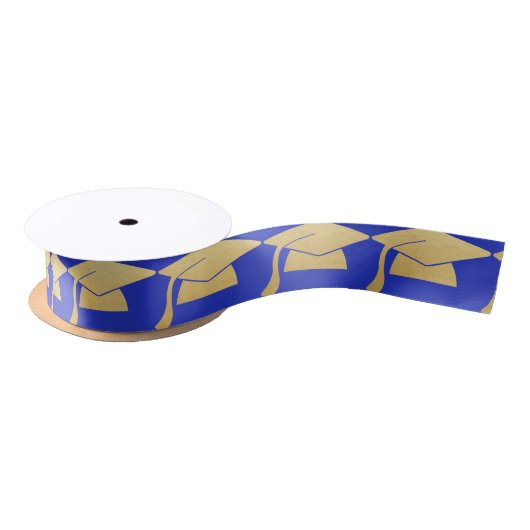 Marine-Blau der Satinband (Spule)