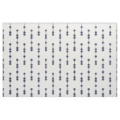Marine-Blau-geometrisches Punkt-Muster Stoff (Fat Quarter (45,7 x 55,9 cm))