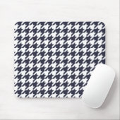 Marine-Blau-Hahnentrittmuster Mousepad (Mit Mouse)