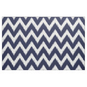Marine-Blau Ikat Zickzack Stoff (Fat Quarter (45,7 x 55,9 cm))