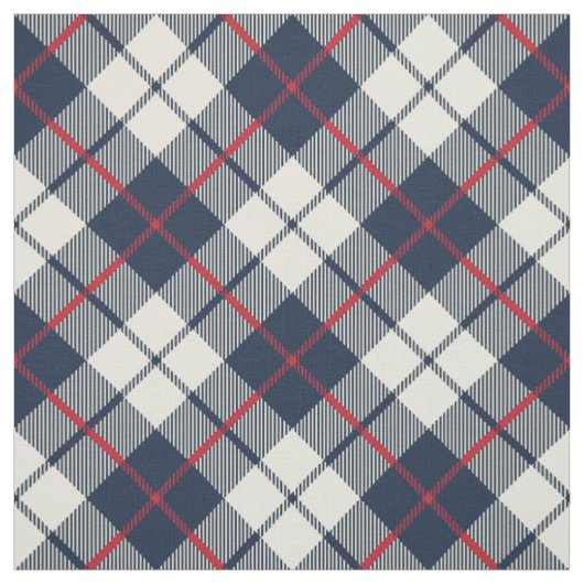 Marine-Blau-kariertes Muster Stoff (Muster)