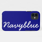 Marine-Blau-kundengerechter Abdeckung iPhone 5 Case-Mate iPhone Hülle (Rückseite (Horizontal))