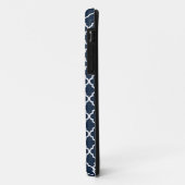 Marine-Blau-marokkanischer Muster-Mod iPhone 5 Case-Mate iPhone Hülle (Hinten/Links)