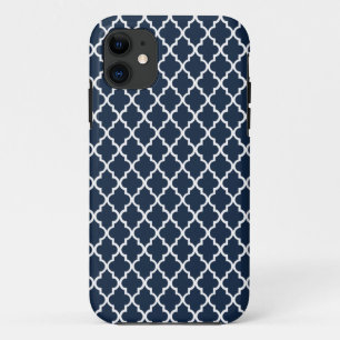 Marine-Blau-marokkanischer Muster-Mod iPhone 5 Case-Mate iPhone Hülle