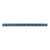 Marine-Blau mit Satin-Band gelben x Satinband (Vorderseite)