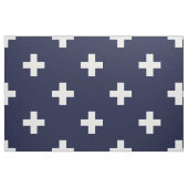 Marine-Blau-Schweizer queres modernes Muster Stoff (Fat Quarter (45,7 x 55,9 cm))