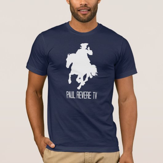 Marine-Blau-T - Shirt (Vorderseite)