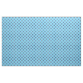 Marine-Blau-Tupfen-Muster auf hellblauem Gewebe Stoff (Yard (91,4 cm))