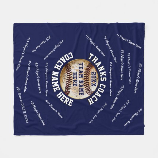 Marine-Blau-und Fleecedecke (Vorderseite (Horizontal))