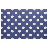 Marine-Blau-und Weiß-Tupfen-Muster Stoff (Fat Quarter (45,7 x 55,9 cm))