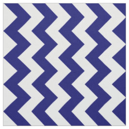 Marine-Blau-und Weiß-Zickzack-geometrisches Gewebe Stoff
